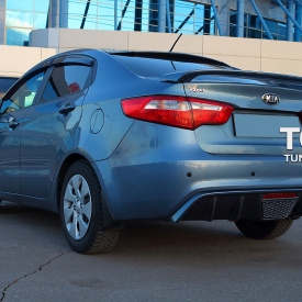 Диффузор со стоп-сигналом (ДОРЕСТАЙЛИНГ) Evolution на Kia Rio 3